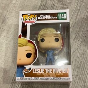 Parks and Recreation Leslie The Riveter Funko Pop